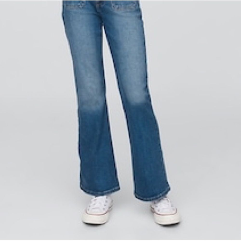 Kids High Rise '70s Flare Jeans